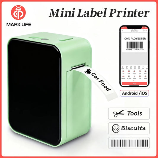 Portable Bluetooth Mini Label Printer