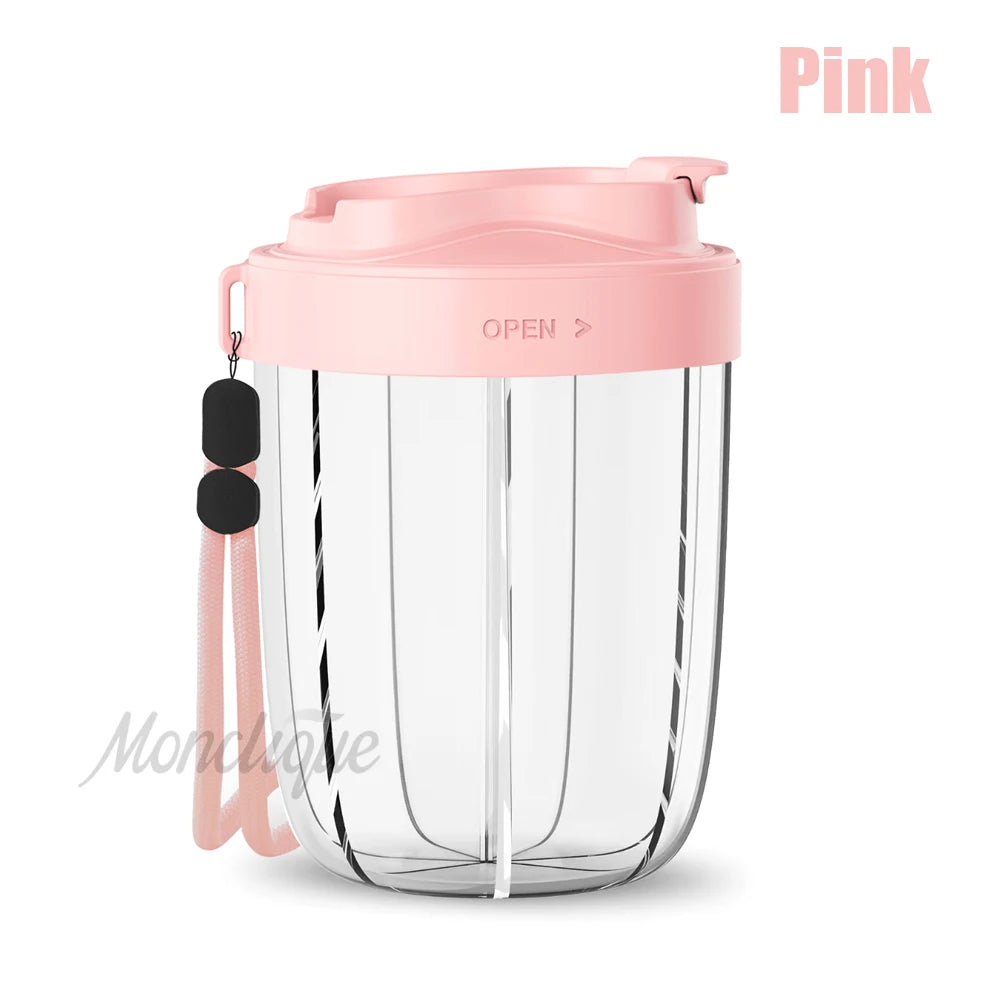 7 Compartment Supplement & Pill Organizer Bottle