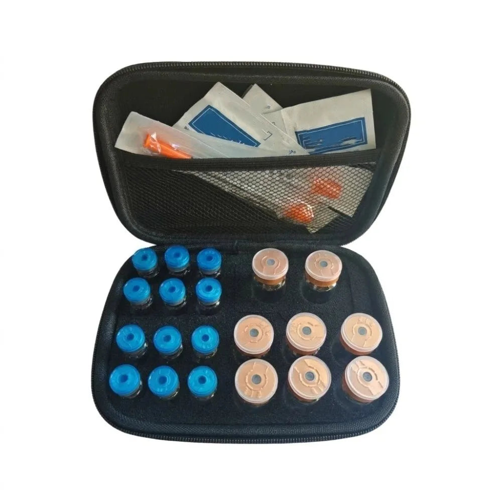 Premium Insulated Vial Organizer Case