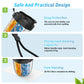 7 Compartment Supplement & Pill Organizer Bottle