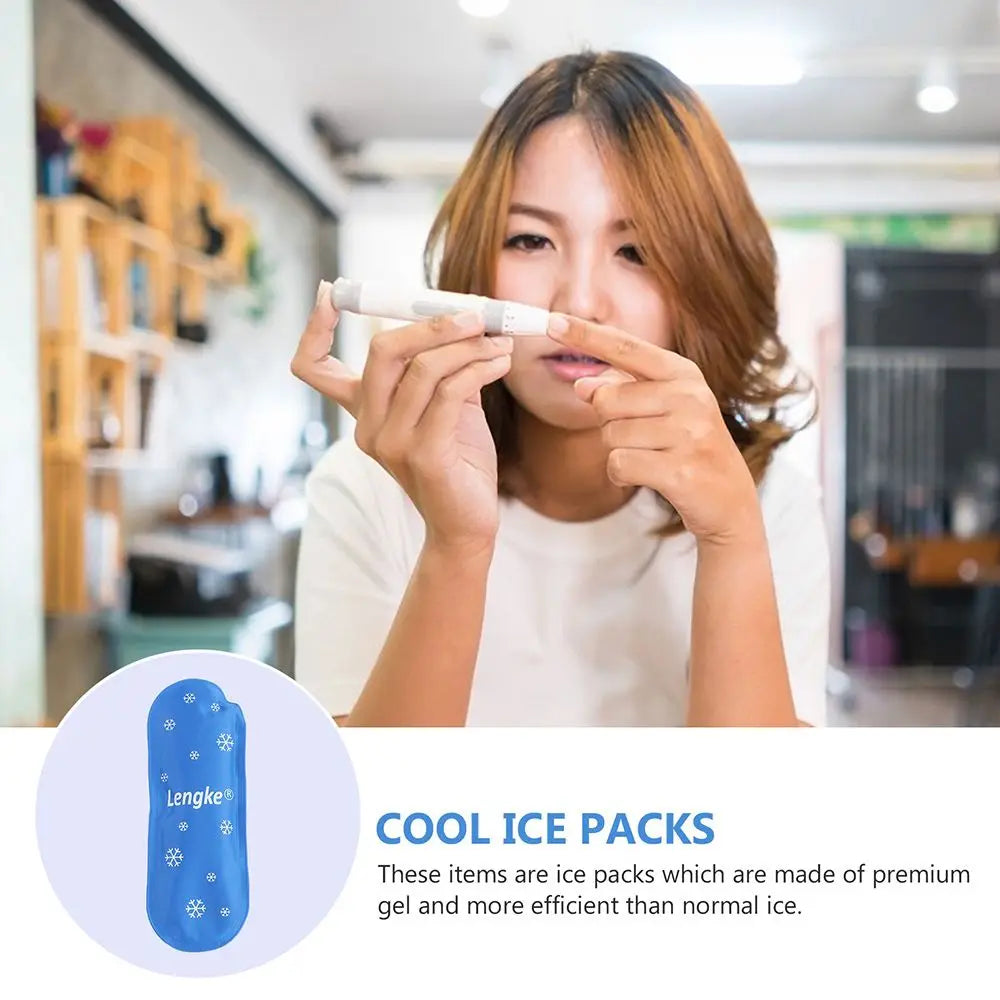 Slim Reusable Cooling Packs | Travel Organization 3 pcs