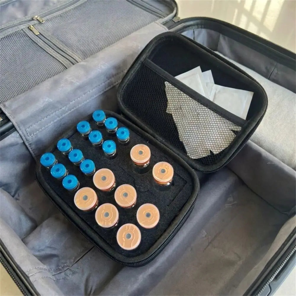 Premium Insulated Vial Organizer Case