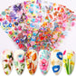 10Pcs/Set Stylish Nail Foil Abstract Transfer Decals