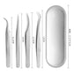 Lash Tweezers, Nail Art, Makeup Tools & Hobbies 4 Pcs