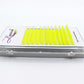 HBZGTLAD Color Lash Purple Blue Brown Green Red White Pink Yellow Eyelash Extensions Individual False Colored Mink Lashes Makeup