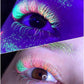 Gorota UV Neon Lash Extenion Glow in the Dark lashes Fluorescent Green Bright Colorful Bulk Classic Individual Eyelash Extension