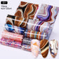 10Pcs/Set Stylish Nail Foil Abstract Transfer Decals