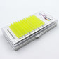 HBZGTLAD Color Lash Purple Blue Brown Green Red White Pink Yellow Eyelash Extensions Individual False Colored Mink Lashes Makeup