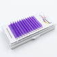 HBZGTLAD Color Lash Purple Blue Brown Green Red White Pink Yellow Eyelash Extensions Individual False Colored Mink Lashes Makeup
