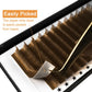 Natural Dark Brown Individual Korean Eyelash Extensions Mix 8-15mm