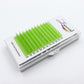 HBZGTLAD Color Lash Purple Blue Brown Green Red White Pink Yellow Eyelash Extensions Individual False Colored Mink Lashes Makeup