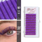 Gorota UV Neon Lash Extenion Glow in the Dark lashes Fluorescent Green Bright Colorful Bulk Classic Individual Eyelash Extension