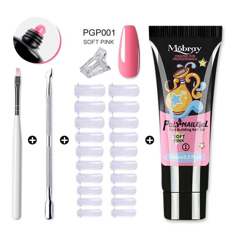 Mobray Poly Extension Nail Gel Kit
