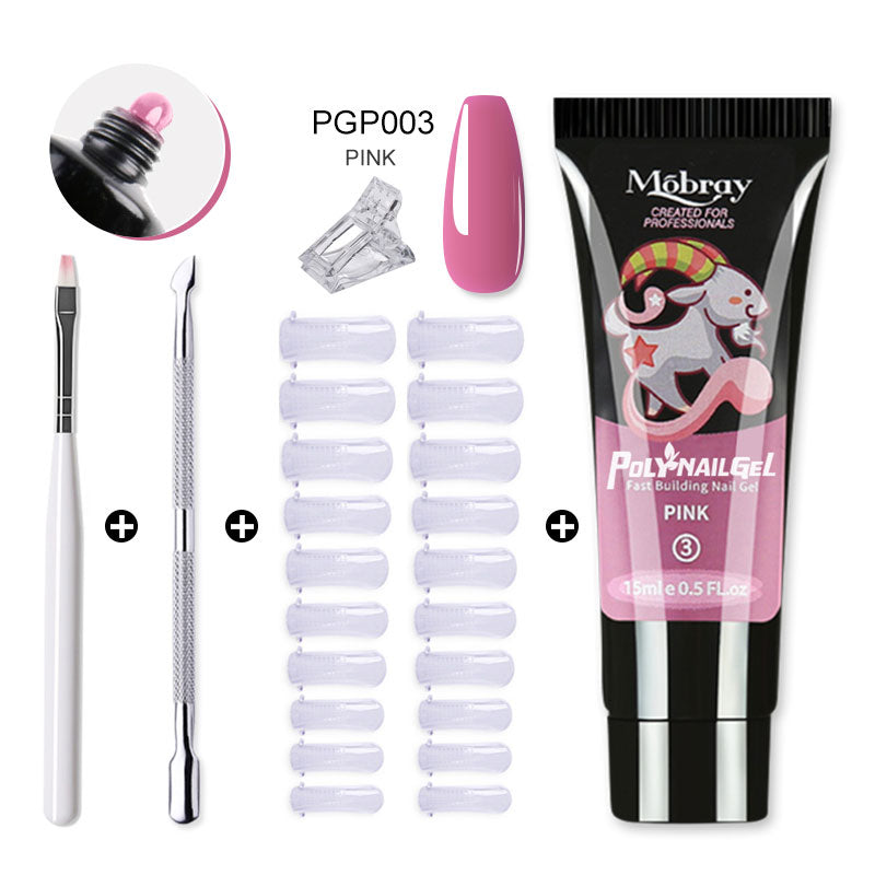 Mobray Poly Extension Nail Gel Kit