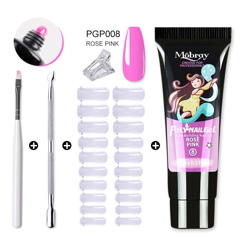 Mobray Poly Extension Nail Gel Kit