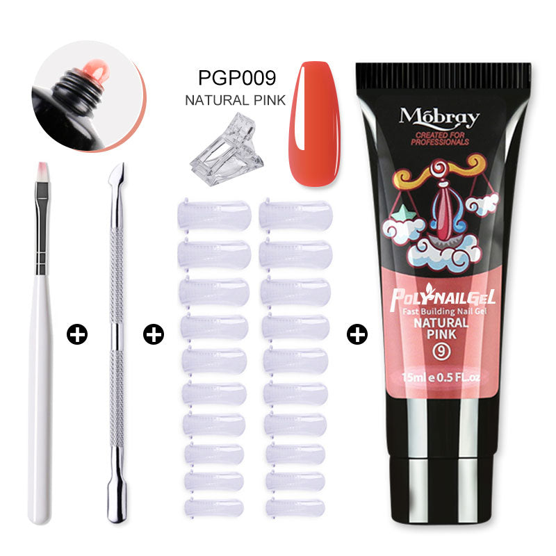Mobray Poly Extension Nail Gel Kit