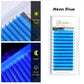 Gorota UV Neon Lash Extenion Glow in the Dark lashes Fluorescent Green Bright Colorful Bulk Classic Individual Eyelash Extension