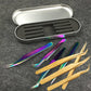 Lash Tweezers, Nail Art, Makeup Tools & Hobbies 4 Pcs