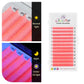 GLAMLASH Gradient Red Green Blue Purple Color Eyelash Extension Individual Faux Mink Ombre False Eye colored Lashes Makeup Tool