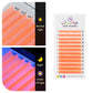 GLAMLASH Gradient Red Green Blue Purple Color Eyelash Extension Individual Faux Mink Ombre False Eye colored Lashes Makeup Tool