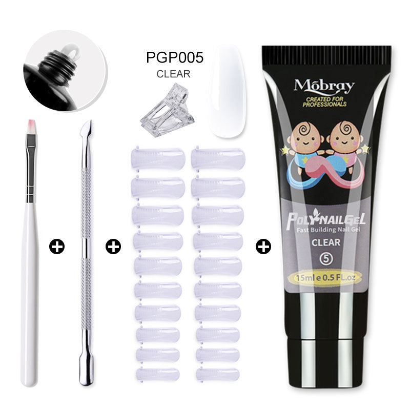 Mobray Poly Extension Nail Gel Kit