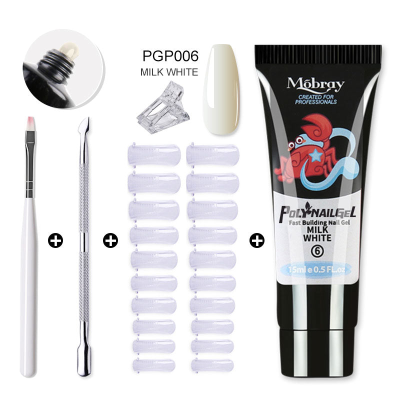 Mobray Poly Extension Nail Gel Kit