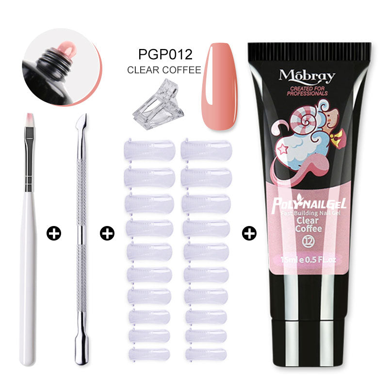 Mobray Poly Extension Nail Gel Kit