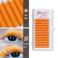 Gorota UV Neon Lash Extenion Glow in the Dark lashes Fluorescent Green Bright Colorful Bulk Classic Individual Eyelash Extension