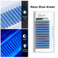 Gorota UV Neon Lash Extenion Glow in the Dark lashes Fluorescent Green Bright Colorful Bulk Classic Individual Eyelash Extension