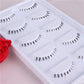 Lower Eyelashes On Clear Band 100% Handmade