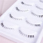 Lower Eyelashes On Clear Band 100% Handmade