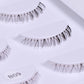 Lower Eyelashes On Clear Band 100% Handmade