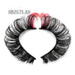 3D Ombre Mink Lashes Vegan Strip Lashes Natural Dramatic Fluffy Color
