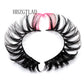3D Ombre Mink Lashes Vegan Strip Lashes Natural Dramatic Fluffy Color
